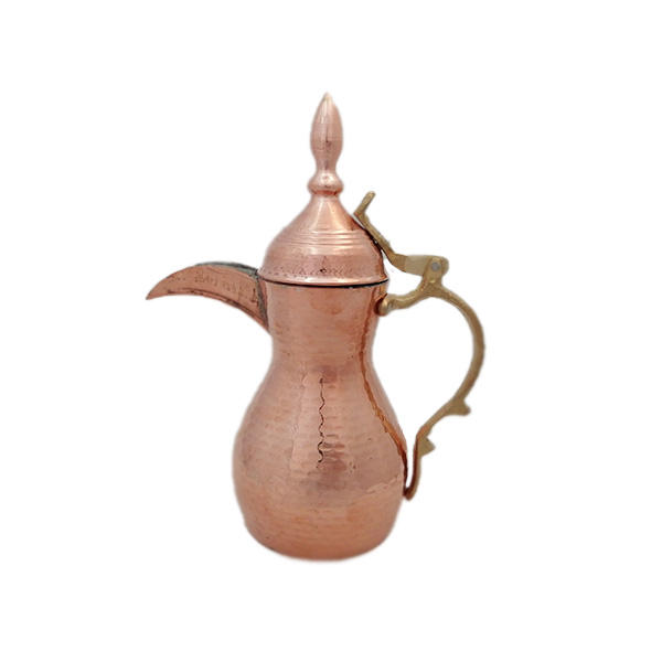 Cafetière traditionnelle arabe en cuivre pour préparer le Qahwa et le café arabe - Kiani