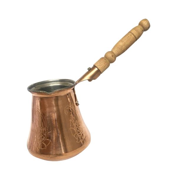 Cafetière Turque - Cezve en Cuivre Martelé Traditionnel / Ibrik, Raya