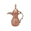 Cafetière traditionnelle arabe en cuivre pour préparer le Qahwa et le café arabe - Sahra