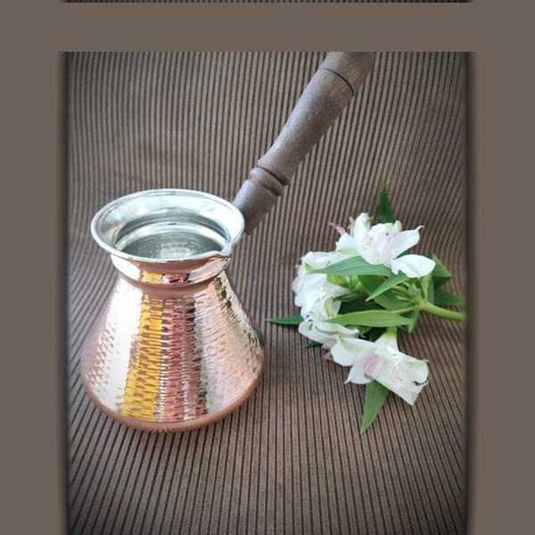 Cafetière Turque – Cezve en Cuivre Martelé Traditionnel / Ibrik, Vida