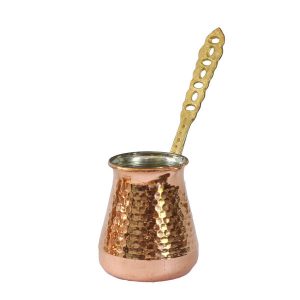 Cafetière Turque – Cezve en Cuivre Martelé Traditionnel / Ibrik, ZH1
