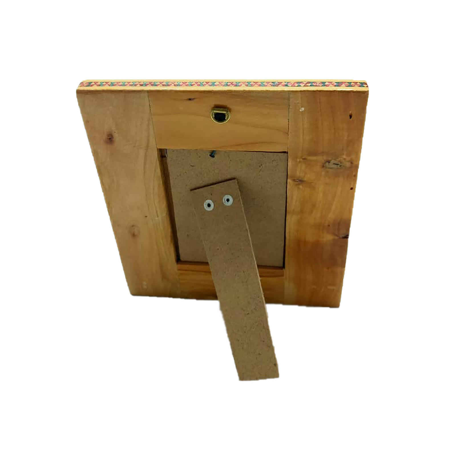 Cadre de miroir en bois persan – Style Khatamkari dominant