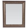 Cadre de miroir en bois persan – Modèle Gohari Khatamkari