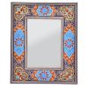 Cadre de miroir en bois persan – Modèle Mahoor Khatamkari