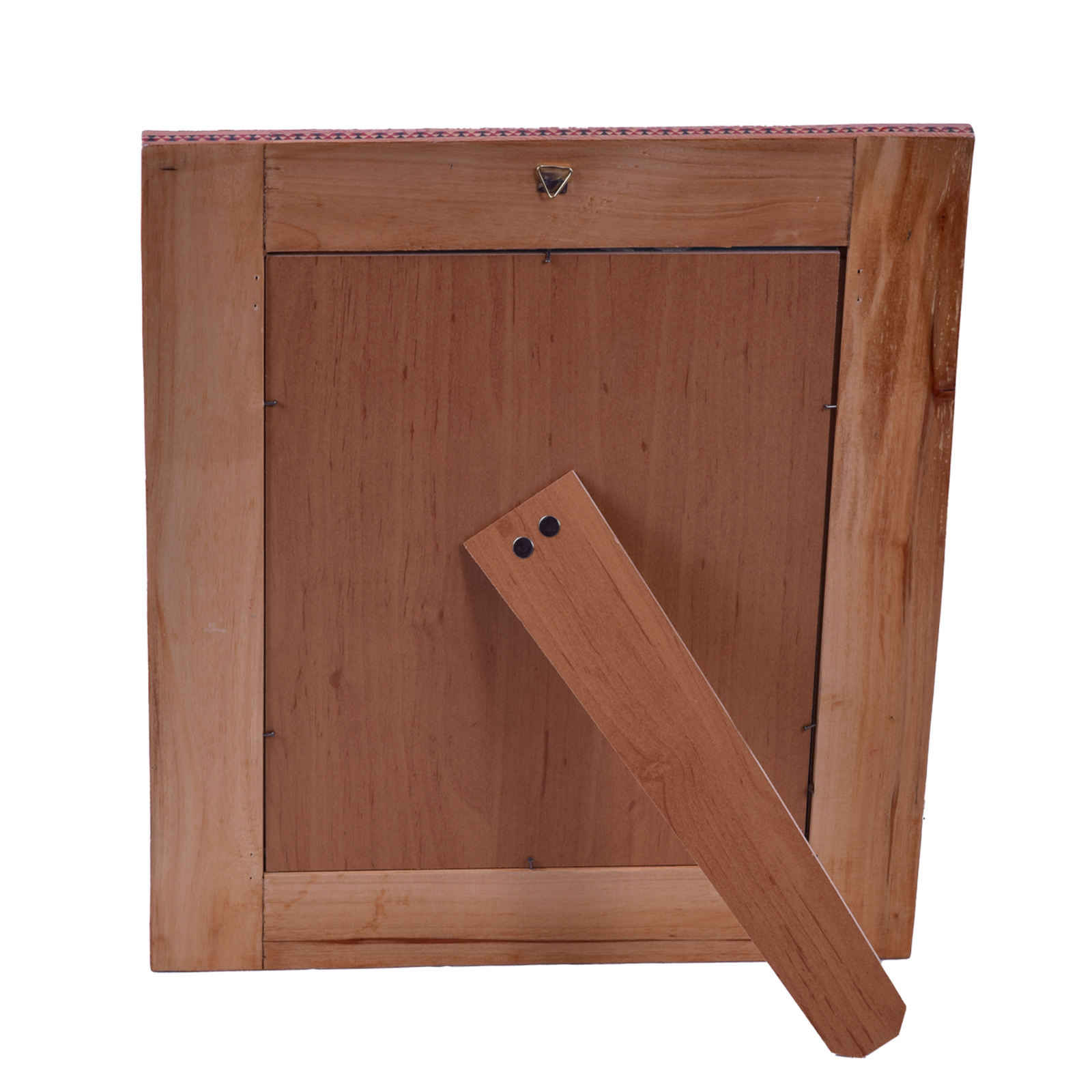 Cadre de miroir en bois persan – Design Paon Khatamkari