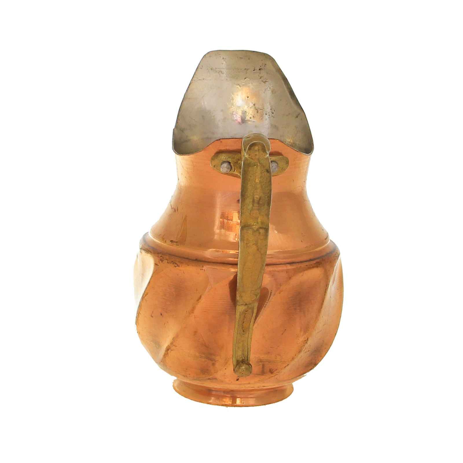 Carafe en cuivre perse martelé traditionnel Sun