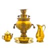 Samovar en laiton persan décoratif pour thé à charbon, 6 litres