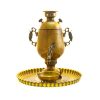 Samovar en laiton persan décoratif pour thé à charbon, 8 litres