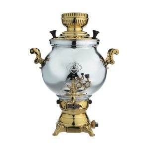 Machine à thé samovar à gaz persan finition lisse 8 litres