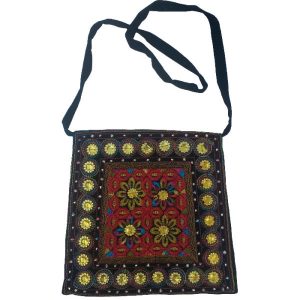 Sac Bandoulière Brodé Ethnique Baloutche Édition Karen II