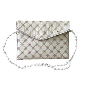 Sac Pochette Brodé avec Design Géométrique – Hamid