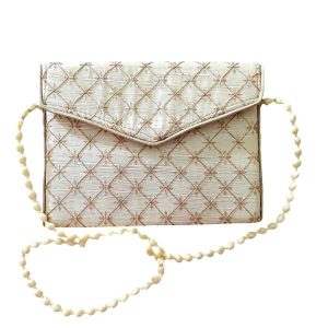 Sac Pochette Brodé avec Design Géométrique – Hamta II