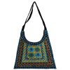 Sac Bandoulière Boho Suède Ethnique Brodé Karimi I