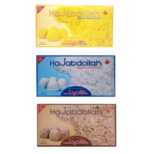 Pashmak – Fil de coton persan avec saveurs de safran, vanille et cacao – Haj Abdollah (3x)