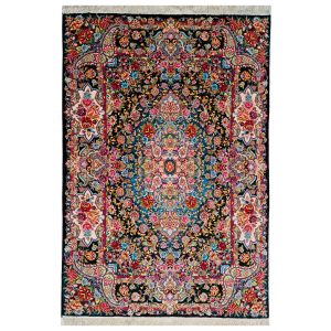 Tapis Persan Fait Main Tabriz Mélange de Soie et Laine Gilda