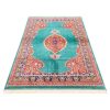 Tapis Persan Fait Main Médaillon Intriqué Mélange de Soie et Laine Imani