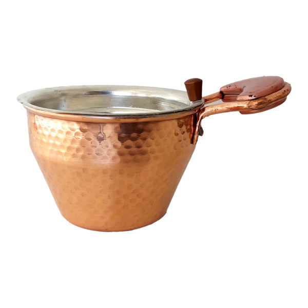 Marmite persane en cuivre - Style de cuisson traditionnel martelé Kiana II