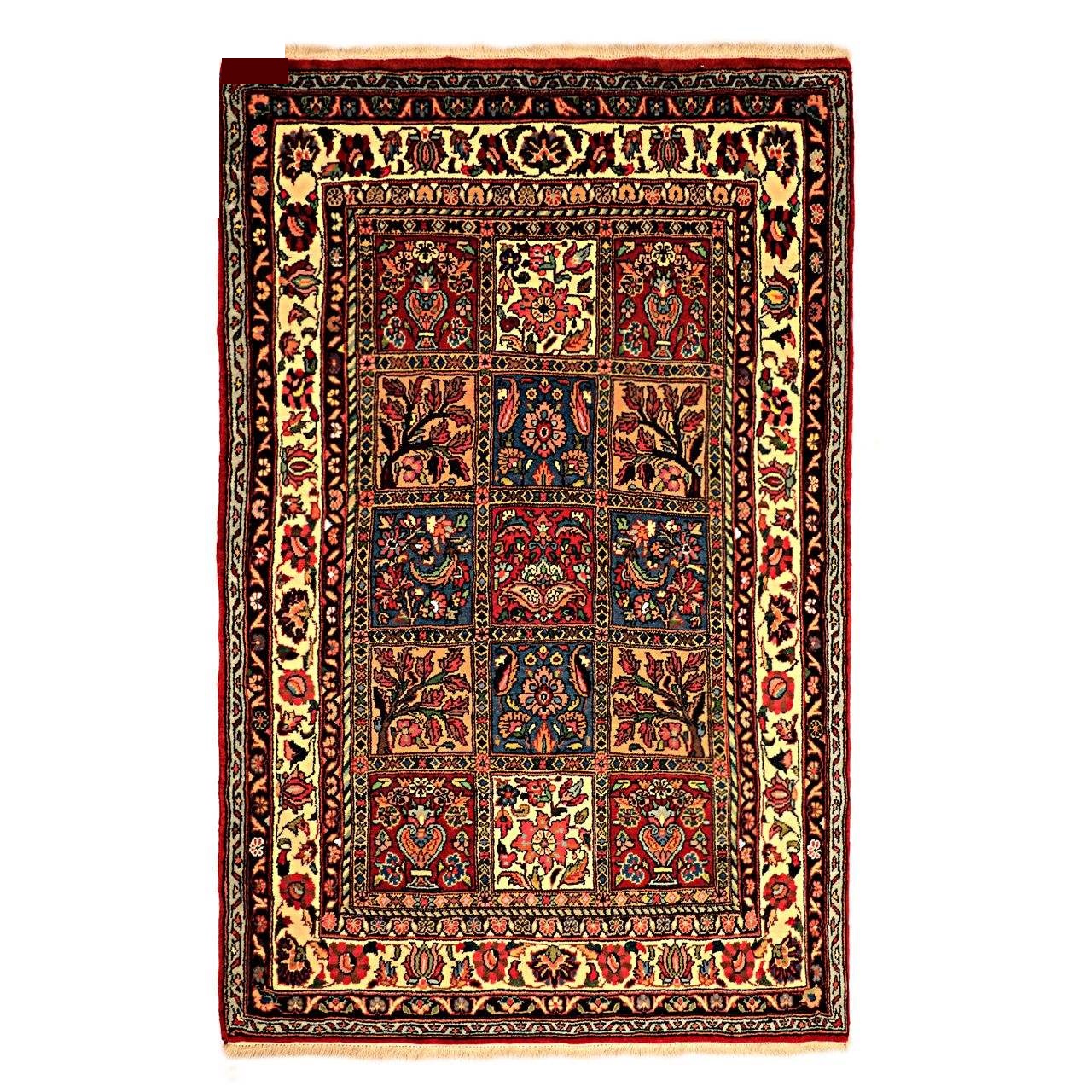 Tapis Persan en Laine Fait Main Modèle Nour