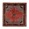 Tapis Persan Fait Main Médaillon Intriqué en Laine Tina