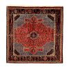 Tapis Persan Fait Main Médaillon Intriqué en Laine Tina