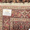 Tapis Persan Fait Main Médaillon Intriqué en Laine Marron