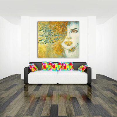 Toile d’art persane – Livia imprimée