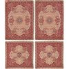 Parure de lit persane – Style oriental, taille double, tissu Termeh – Pink Laya