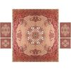 Parure de lit persane – Style d’Orient, taille double, tissu Termeh – Rose Laya