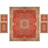 Parure de lit persane – Style oriental, taille double, tissu Termeh – Mahta