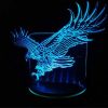Lampe LED 3D aigle