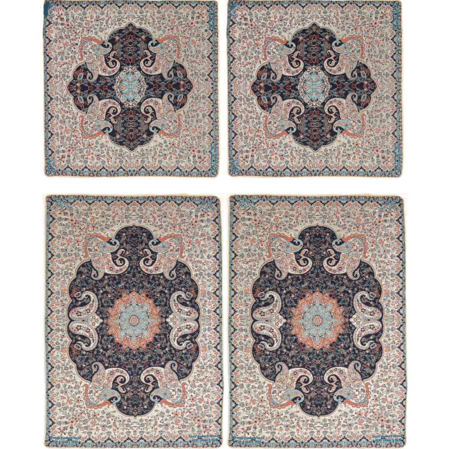 Parure de lit persane – Style oriental, taille double, tissu Termeh – Toranj