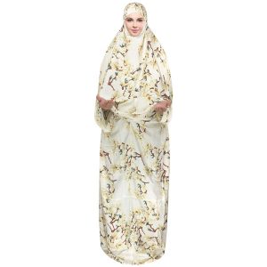 Tchador Islamique de Namaz pour Femmes Idéal pour la Prière – Blanc