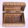 Boîte à bijoux en bois artisanale avec design persan Khatam - Majlesi