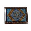 Boîte à bijoux en bois artisanale avec design persan Khatam - Royal