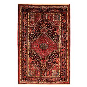 Tapis persan en laine tribal noué à la main Bisheh