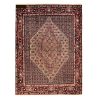 Tapis Persan Fait Main Médaillon Intriqué en Laine Ahmadi