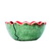 Bol décoratif en céramique fait main modèle Watermelon