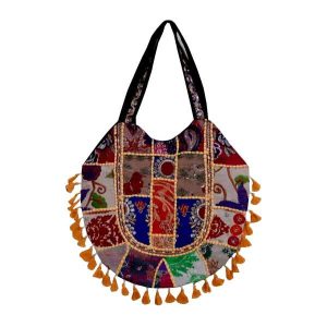 Sac Fourre-Tout Ethnique avec Broderie Baloutche Modèle Lavin