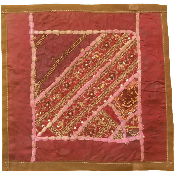 Housse de Coussin Brodée - Design Suzani Pinki