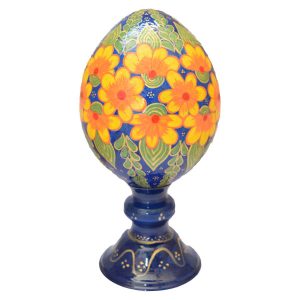 Œuf d’autruche décoratif persan peint à la main – Golestan