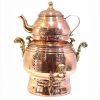 Samovar de thé en cuivre persan pour cuisinière avec théière Modèle Dorna