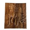 Art Mural en Bois Sculpté Modèle Cheval