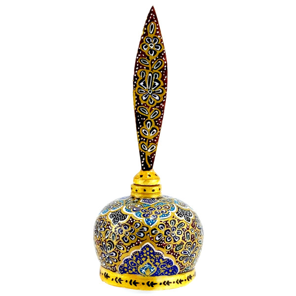 Contenant Persan Surma Dani pour Conserver le Khol en Os de Chameau Divan