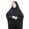 Tchador noir islamique arabe Hijab pour femmes et prière - Yaman