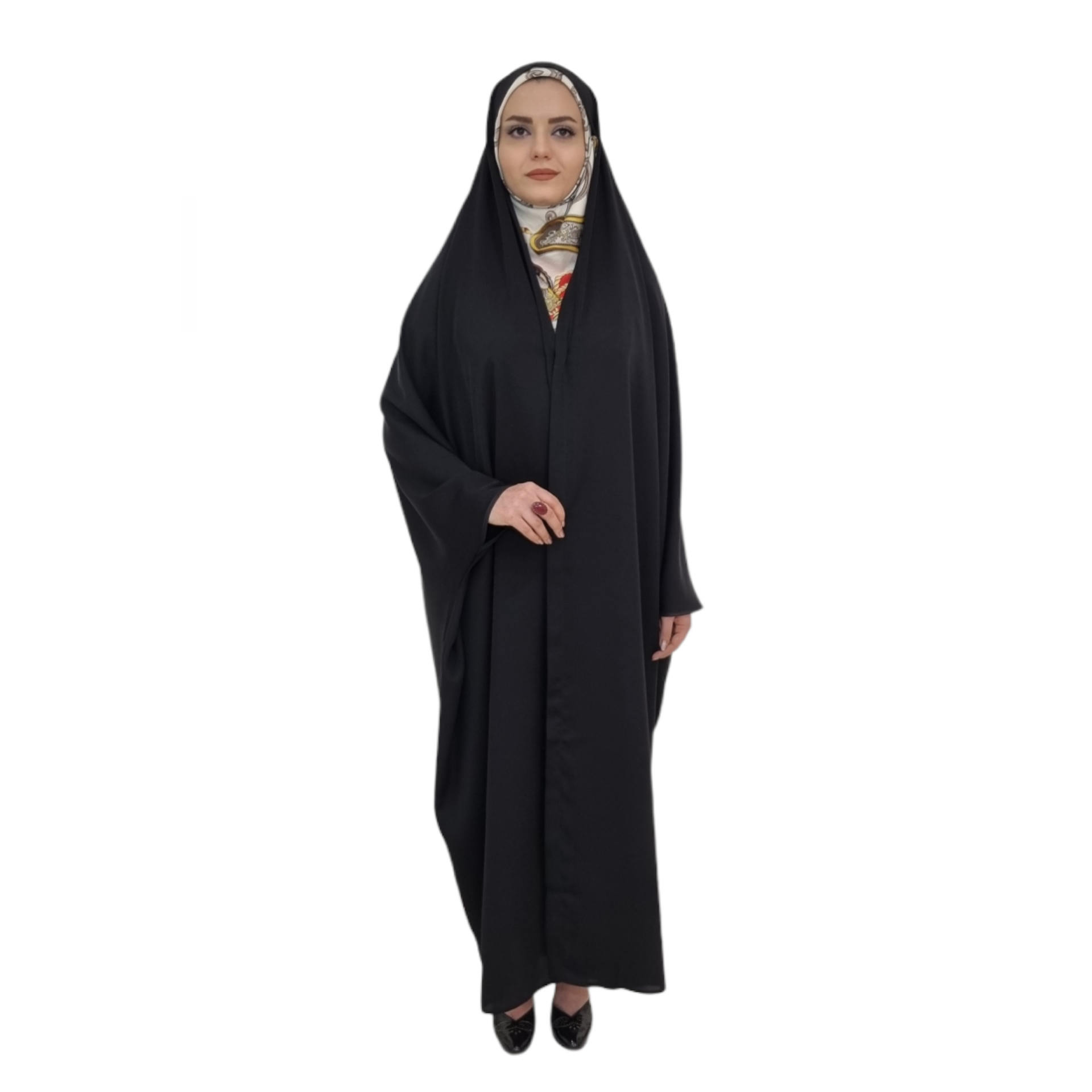 Tchador noir islamique arabe Hijab pour femmes et prière - Mohseni