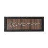 Calligraphie Perse Encadrée – Marqueterie en Bois – Bien-Aimée (Janan)
