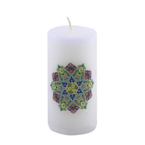 Persian White Candle – Model Sonati (2x)