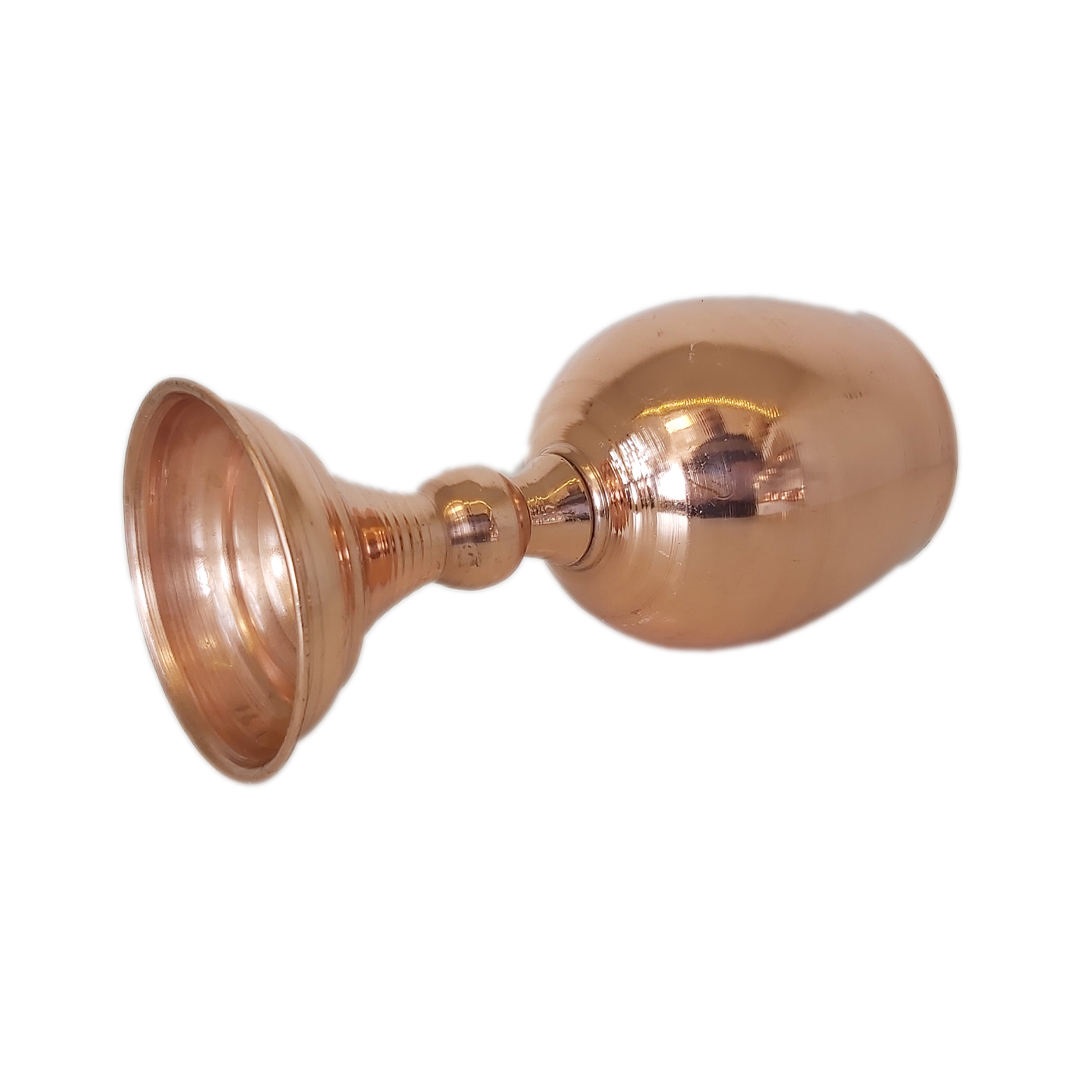 Verres à vin en cuivre persan faits à la main – Modèle martelé Pasargad