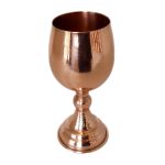 Verres à vin en cuivre persan faits à la main – Modèle martelé Pasargad
