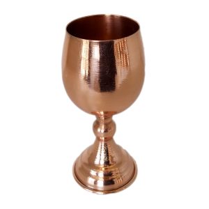 Verres à vin en cuivre persan faits à la main – Modèle martelé Pasargad